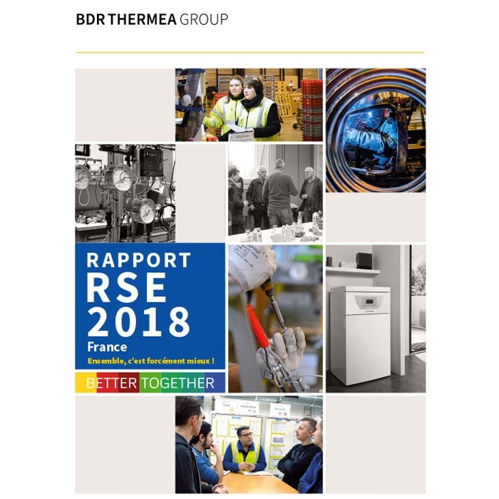 couverture du rapport rse 2018