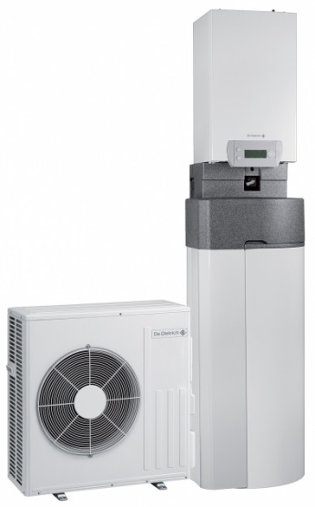 pompe à chaleur air eau compact avec préparateur ecs