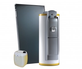 Systèmes solaires cesi Dietrisol Trio D avec appoint hydraulique et électrique