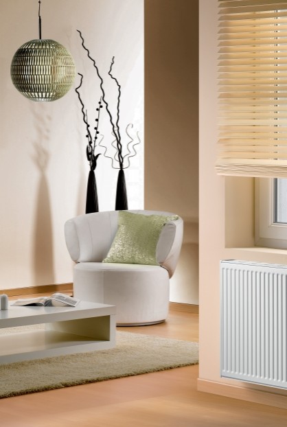 Radiateur Artis horizontal dans un salon