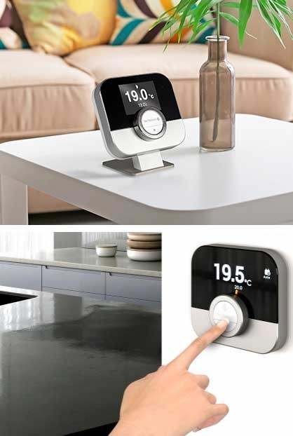 Thermostat d'ambiance connecté filaire ou sans fil Smart TC