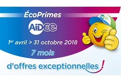 Illustration pour l'offre écoprimes de l'AIDEE