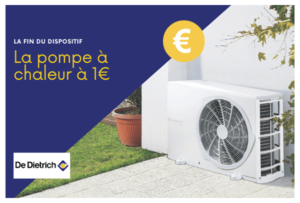 pompe a chaleur 1 euro